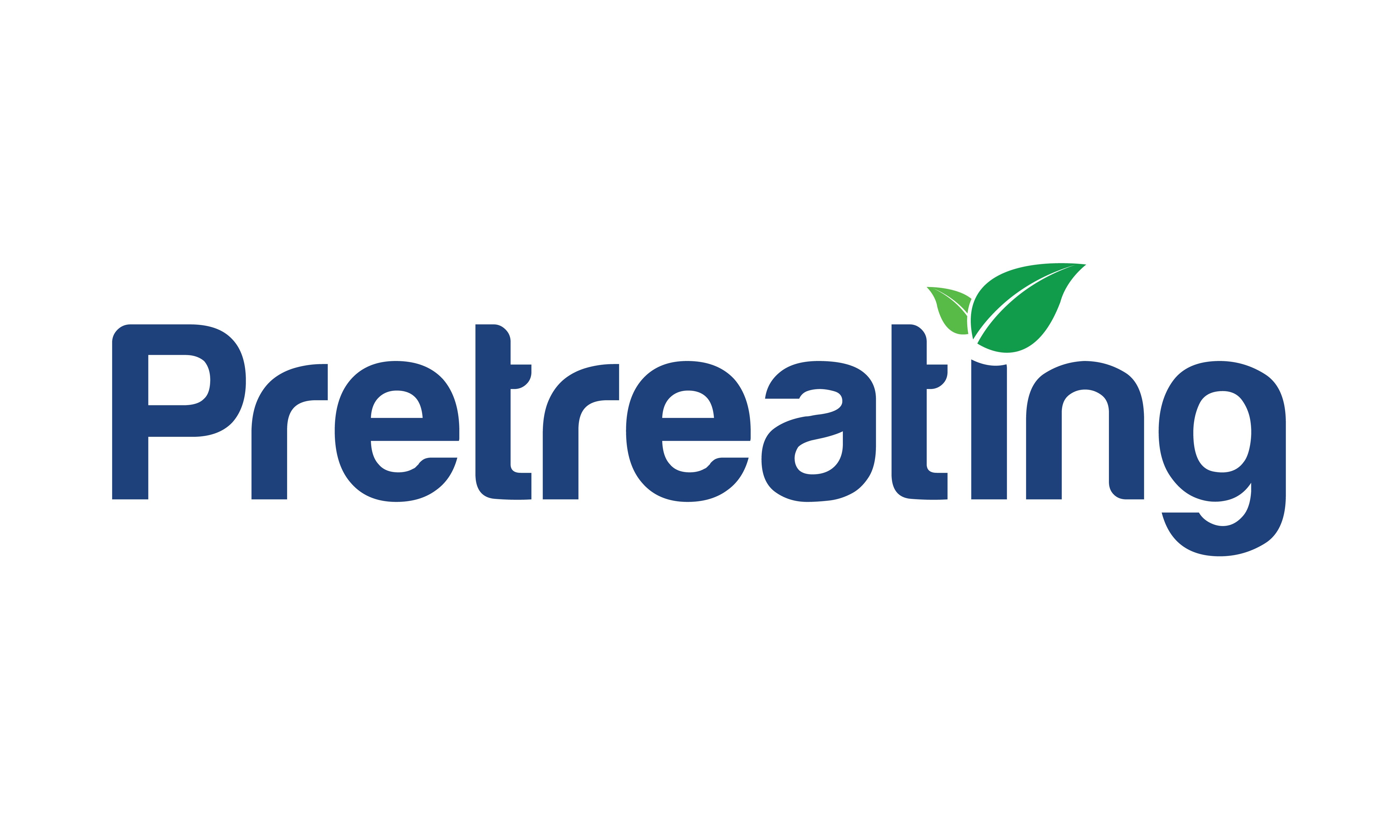 Pretreating logo